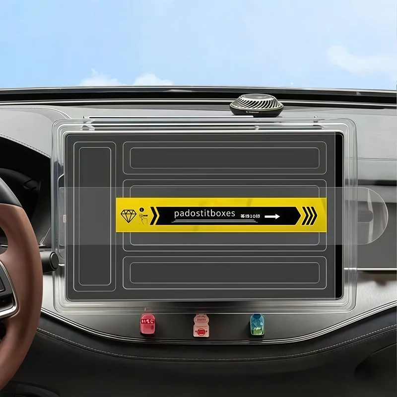 15.6-inch Tempered Glass Screen Protection for BYD with Installation Tool - Image 2