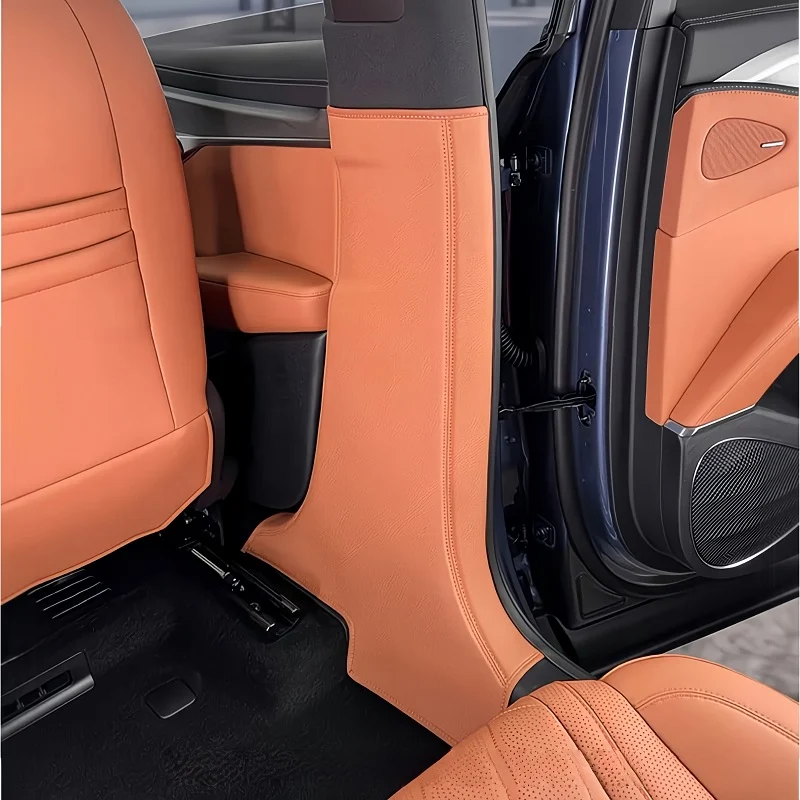 BYD Sealion 7 B-Pillar Anti-Collision Scratch Resistant Leather Protective (2Pcs) - Image 4