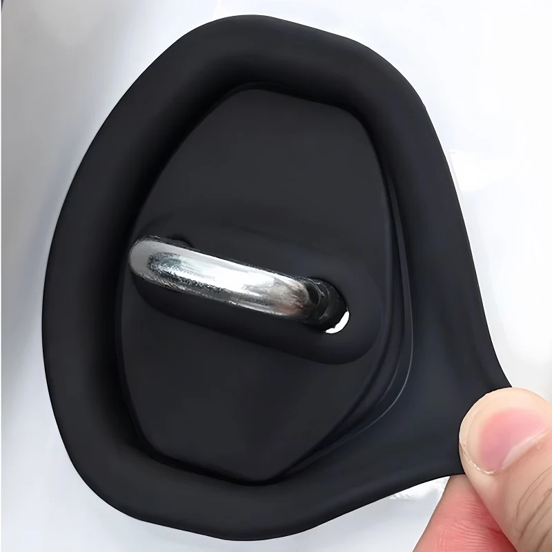 Door Lock Buckle Prot Cover with Anti-vibration Pad for BYD - Image 7