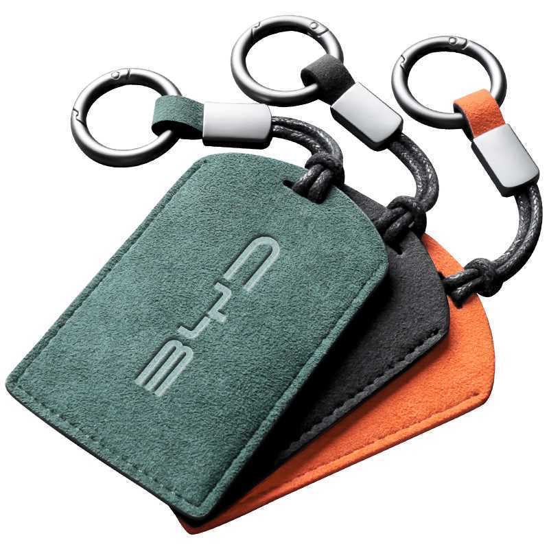 Premium Alcantara® NFC Key Card Holder for BYD - Image 6